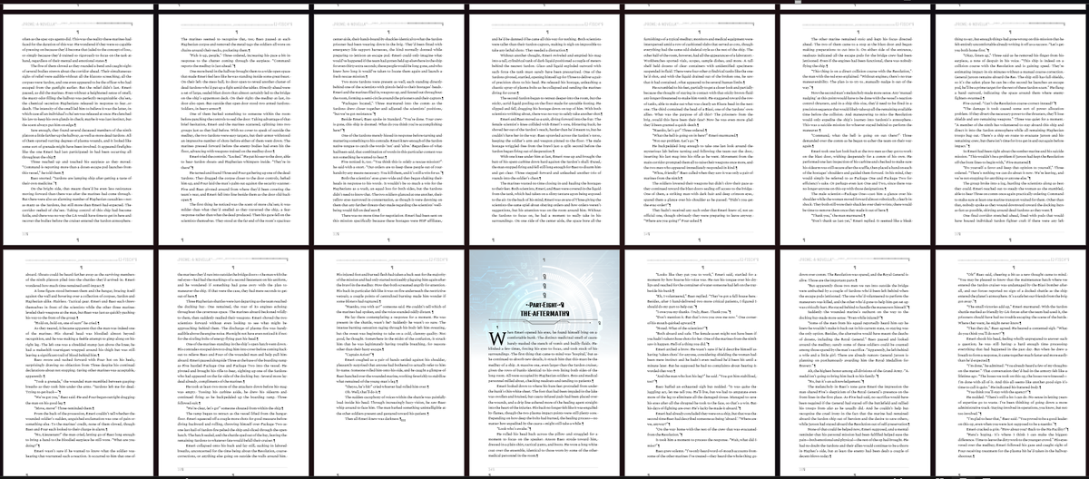 EJFisch's tweet image. Paperback formatting is a process I've always loved to hate. On the one hand, it's tedious. On the other, I can tweak every little detail at my whim and make my interiors as fancy as I want.
