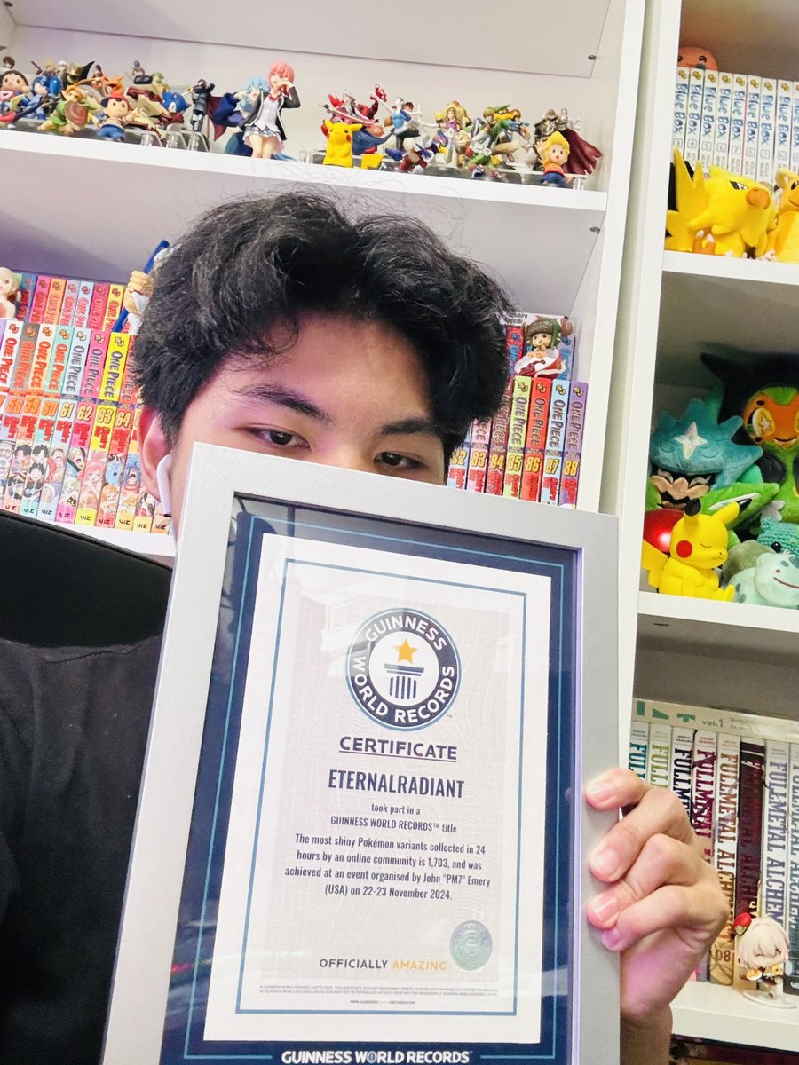 EternalRadiantt's tweet image. World Record ✅

It’s always a pleasure to participate in these events. Thank you again @PM7John &amp;amp; @NeoHereYT