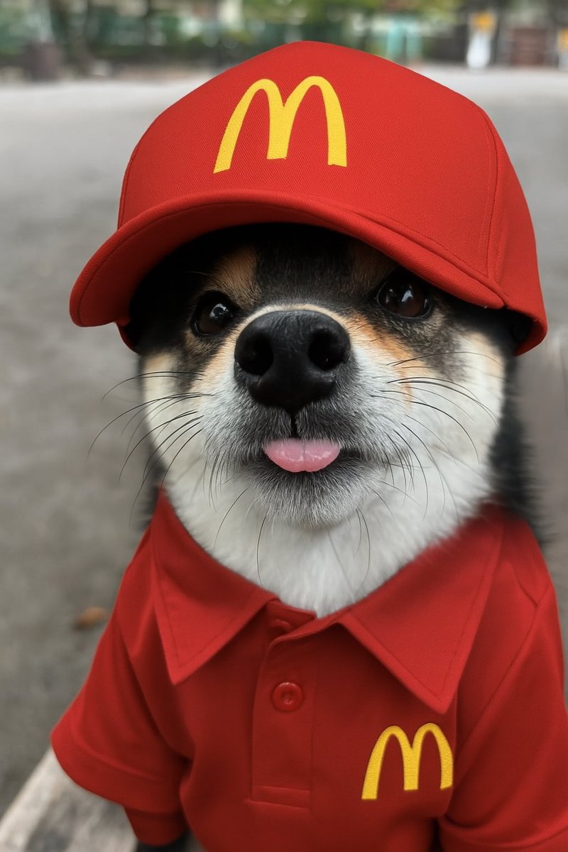solmemed's tweet image. McDonald’s doggo
