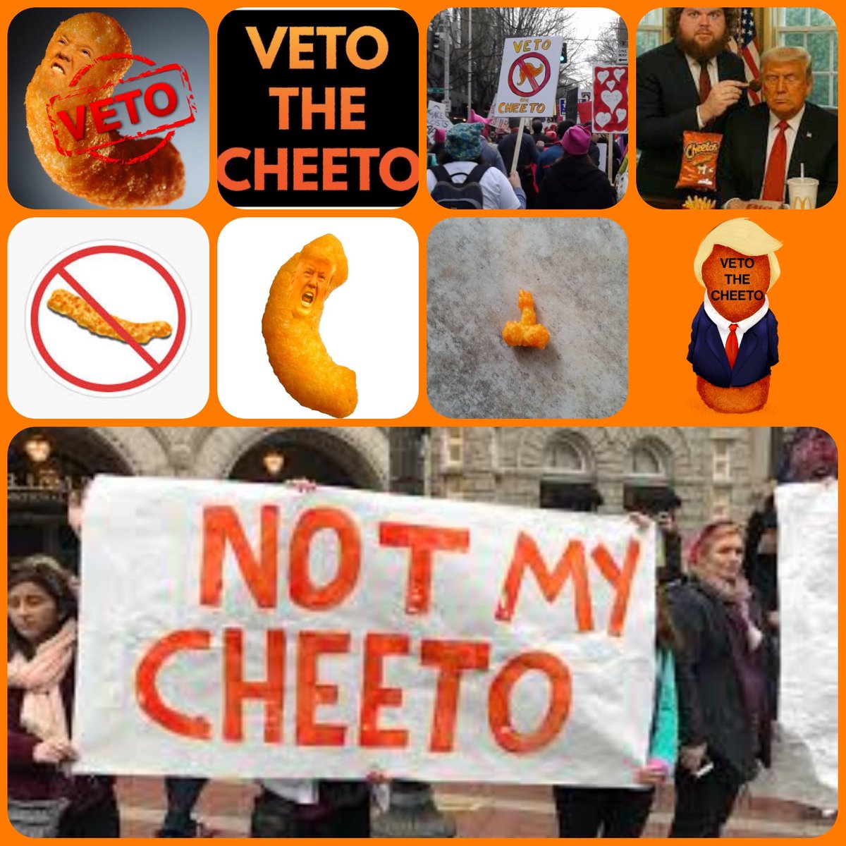 LLBROWN7047's tweet photo. #vetothecheeto #notmycheeto #Scotland 
Seems Scotland is seeing orange....... https://t.co/LOKLz21w7f