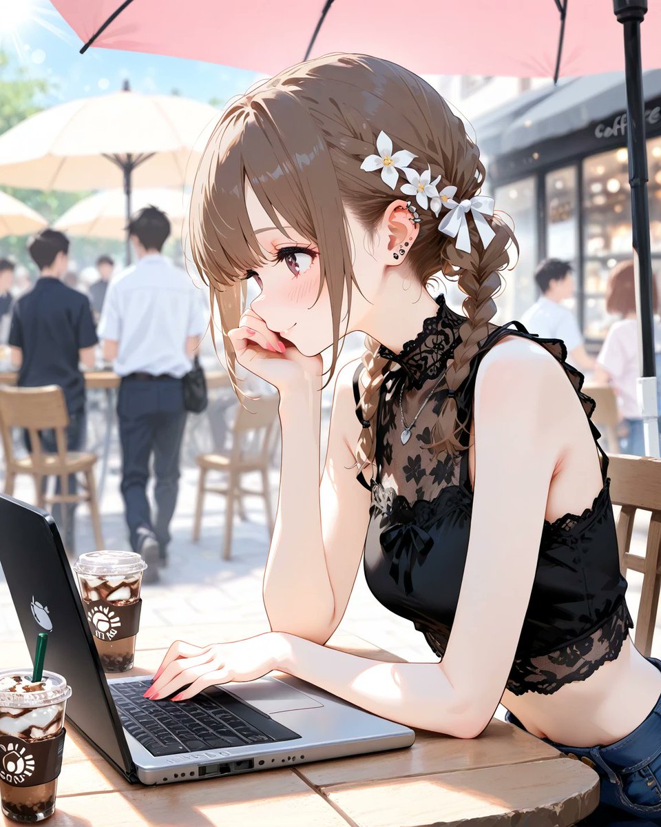 おはきゅるるん🌈✨ꔛ🎀

今日はゆっくりお勉強💻☕️🌿.•*

お休みの人もお仕事の人も
笑顔溢れる1日になりますように😆✨🕊🍀.∘

 #AIart  #AIイラスト  #SeaArt