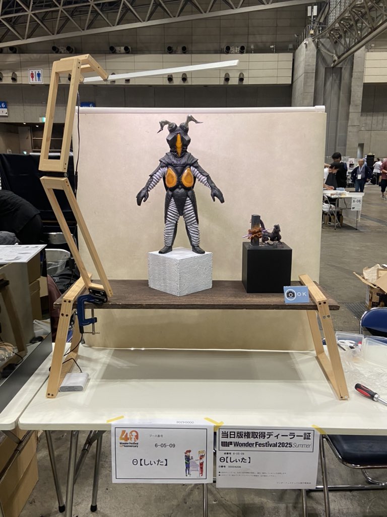 tm_theta's tweet image. 設営終わりました！
よろしくお願い致します！