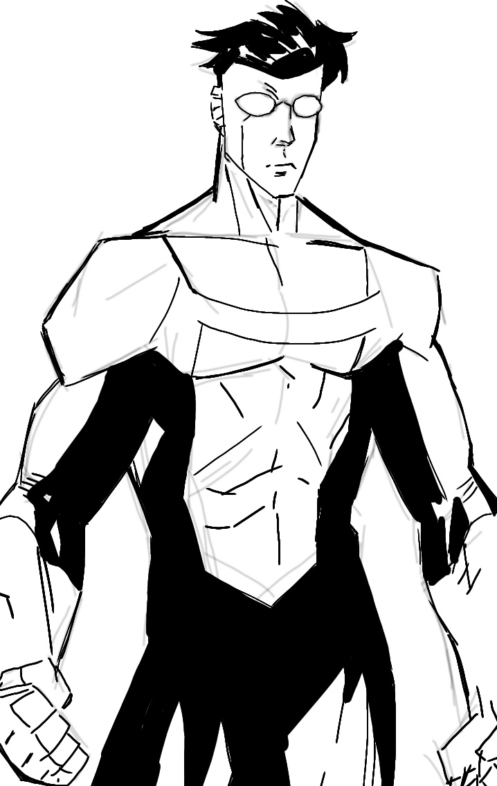 Saitamasule's tweet image. Still getting used to using digital but I'm getting better at it y'all have any tips