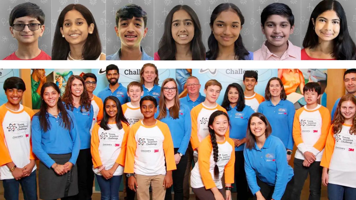 TheAusToday's tweet image. Indian-American teens lead 3M science challenge to reimagine the future
This year’s @3M Young Scientist Challenge finalists are almost all Indian-American students, showcasing remarkable innovation in biodegradable plastics, clean energy, and more.
📰 Full story via…