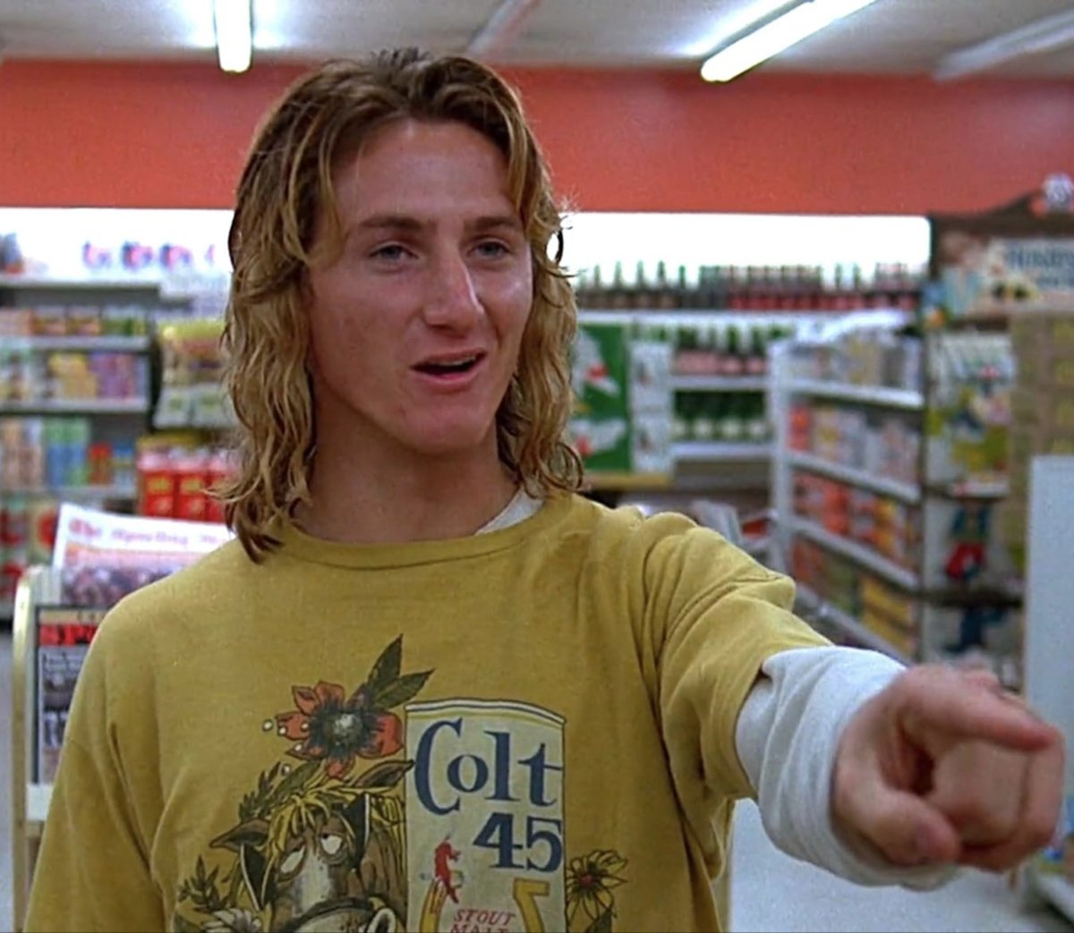 JohnRileyPoway's tweet image. Padres Bryce Johnson has a little Spicoli in him. #FastTimes