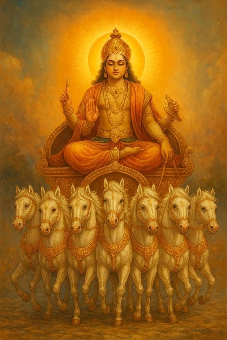सृष्टि के पालनहार जगत के नाथ भगवान सूर्य देव  
की अलौकिक दर्शन