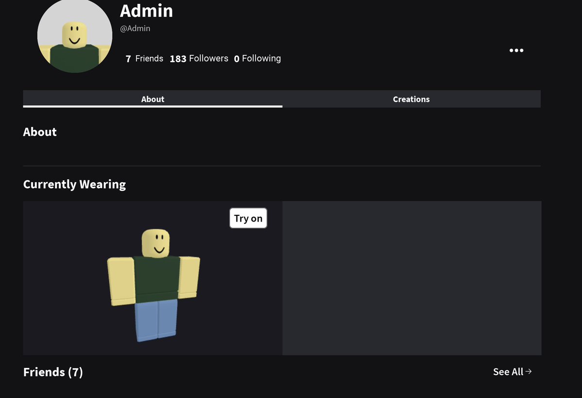 ottd0's tweet image. How tf does admin have connections
HE WAS BANNED IN 2004 BEFORE CONNECTIONS WERE EVEN A THING LMAO
#roblox