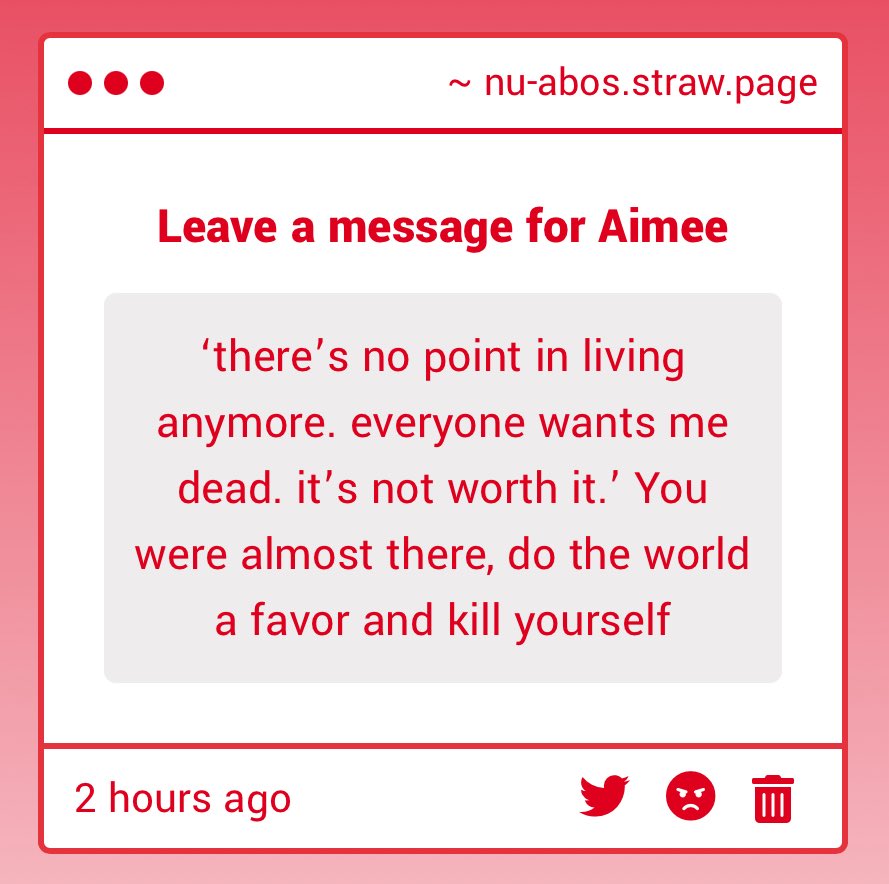 NU_AimeeO's tweet image. WHAT DID I EVEN DO????? 💔😭