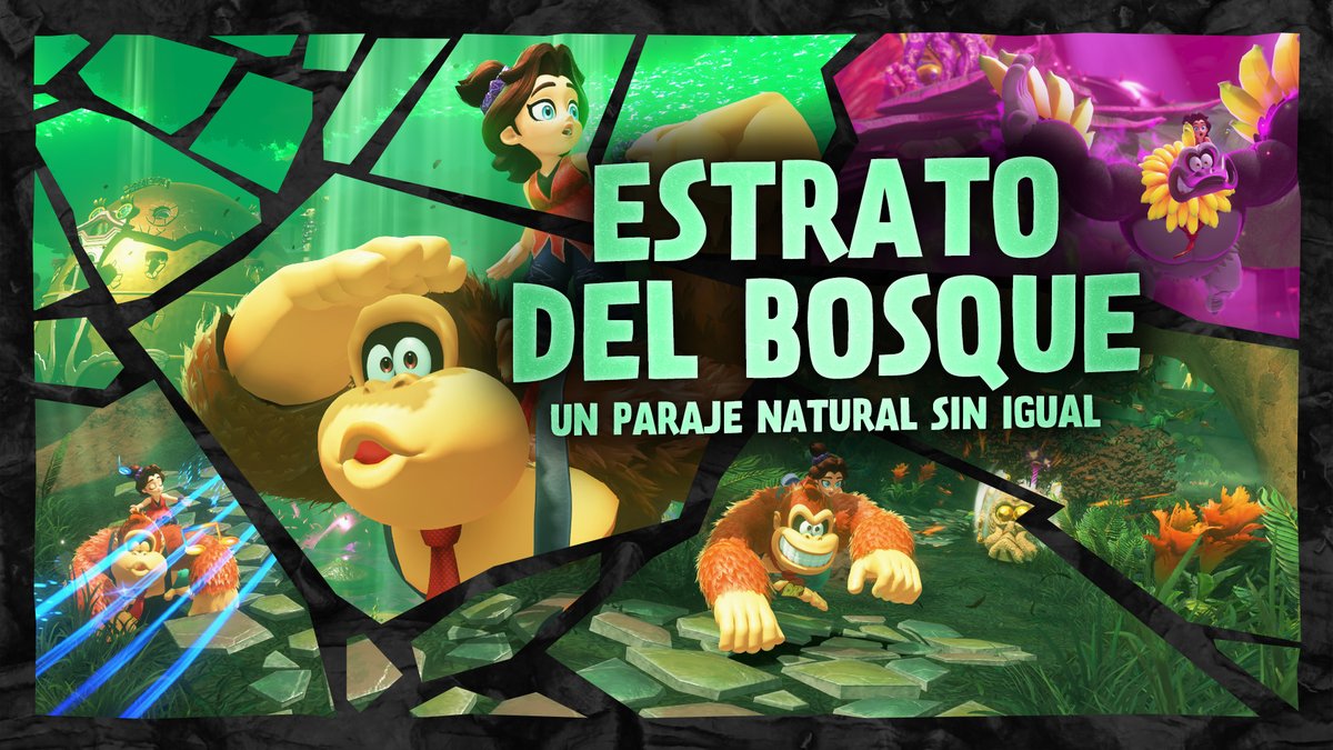 NintendoES's tweet image. ¡Menudo par de trotamundos! #DonkeyKongBananza
