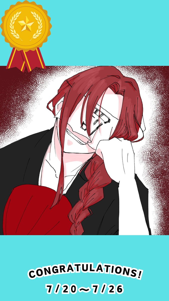 xfoxyfox's tweet image. #96コン

第７回96コン結果発表‼️

『少女の涙賞』
うずら︎︎ 繋ﾀｸﾞお迎え中（@uzuraumaiyo
『ピアノソナタ賞』
🕑とき。@時旅（@_toki_tabi
『闇組織の幹部賞』
耀星（@Eccentric_5star
『命がけのスイカ割り賞』
タクミ（@Ewoumakunaru…