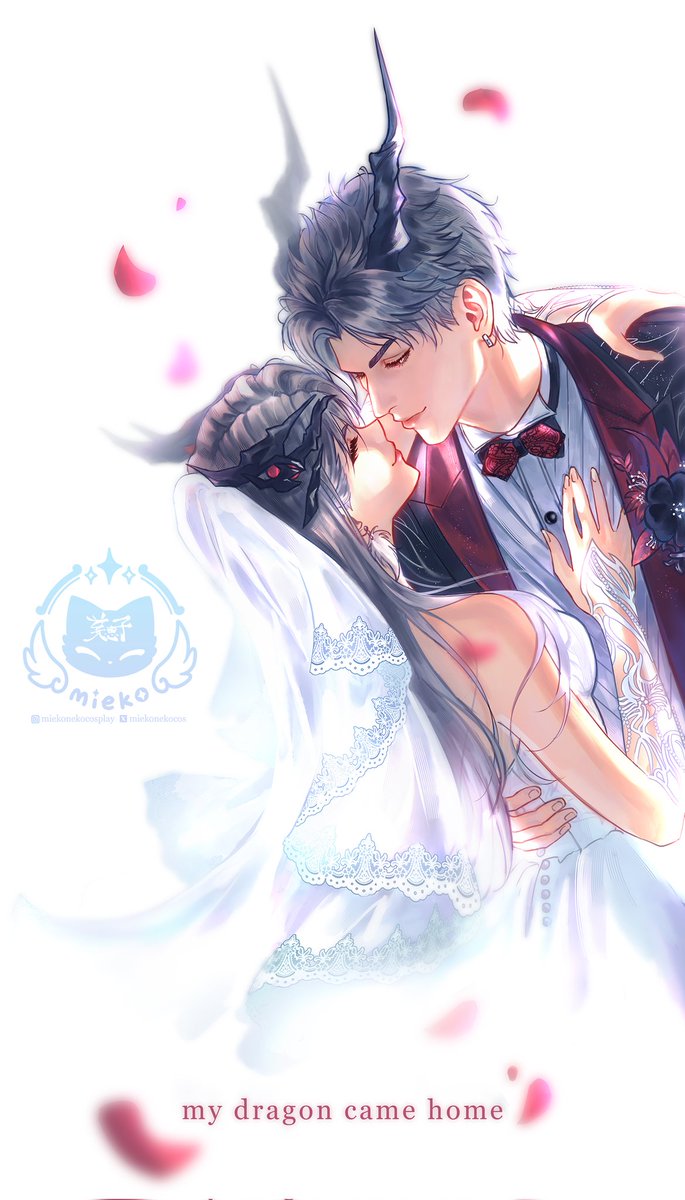 My dragon came home 🌹

[ #LoveandDeepspace 
#sylus #イラスト ]