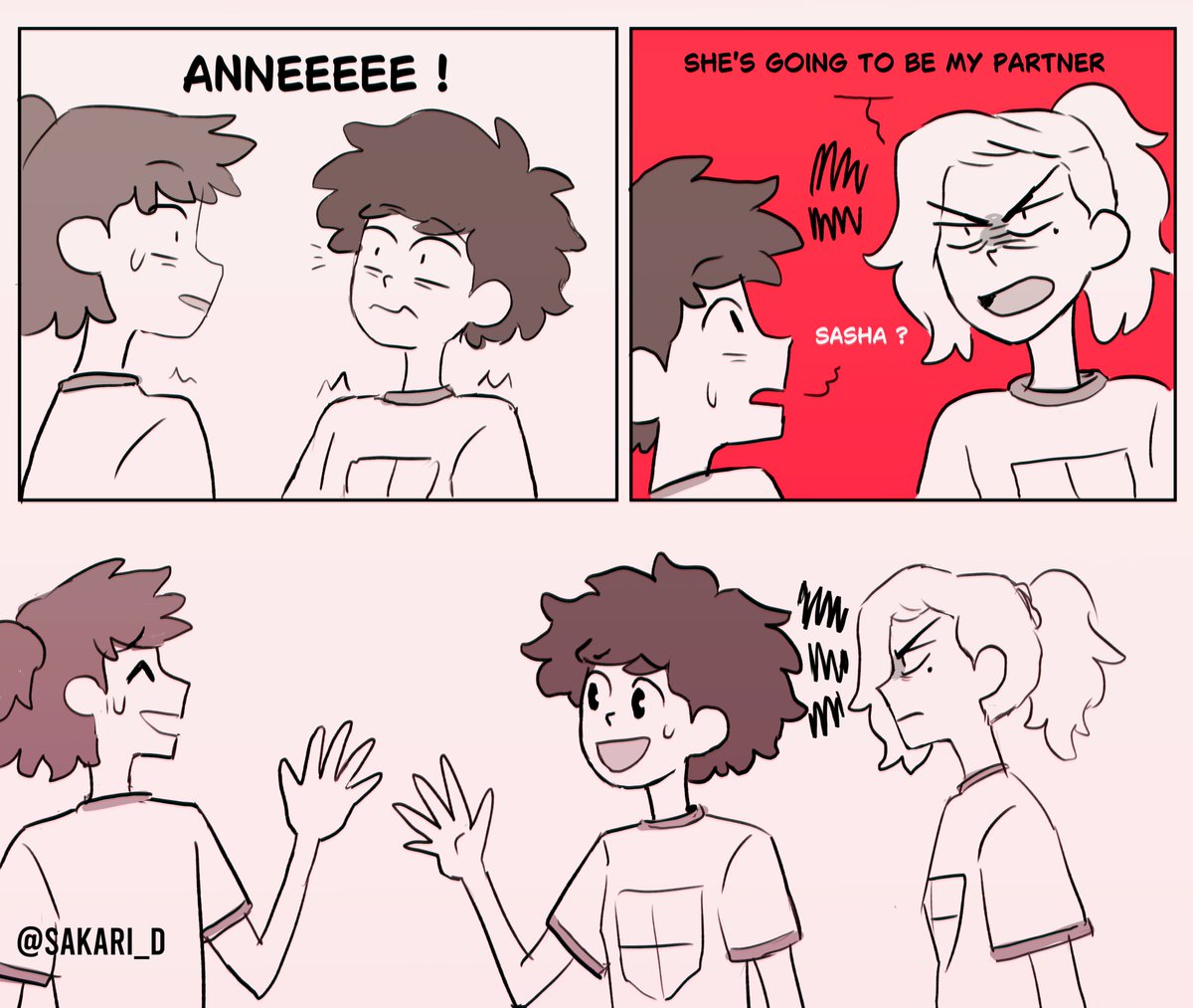 Sakari_D's tweet image. Poor Anne 
#sashanne