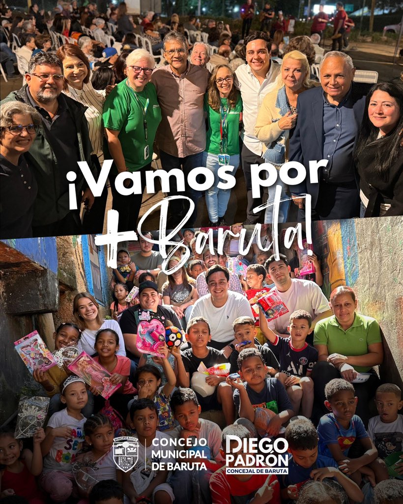 diegopadronb's tweet image. ¡Una gestión para crecer!
Quiero hacerle llegar a cada vecino mi agradecimiento por la confianza que ha depositado en mí durante estos casi 4 años de gestión como concejal. Su apoyo ha sido el motor que impulsa mi actuar diario para trabajar por una Baruta mejor, más próspera y…
