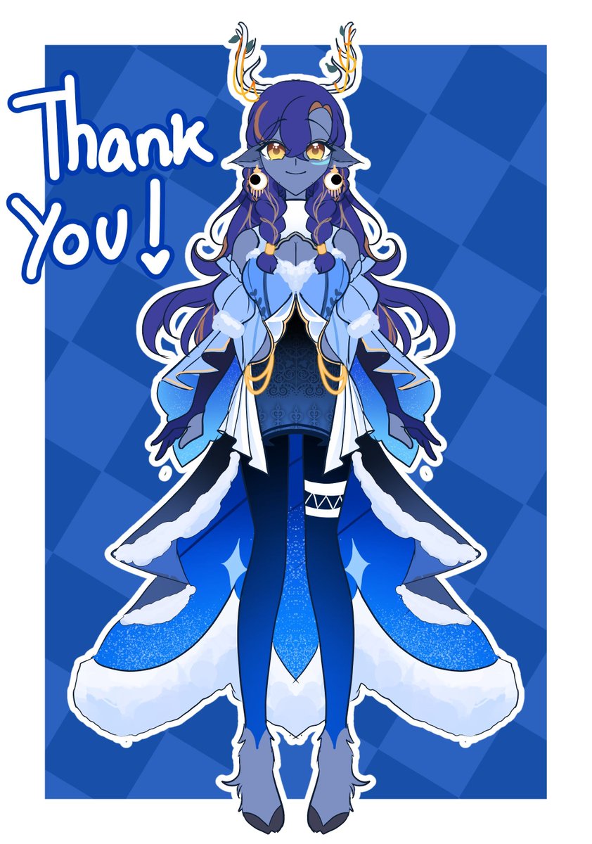 SkariTheFae's tweet image. The new chibi model&apos;s design was done by @khoi_ist! Thank you for making me so cute!!
#skariart