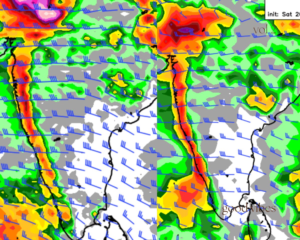 MasRainman's tweet image. Depression Over MP North Chattisgarh and Offshore Trough till Kerala will influence Heavy Rains/Extreme Heavy Rains along Kerala Karavalli Karnataka Konkan Maharashtra Central India Rajasthan and Gujarat. extreme Heavy Rains over West coast &Gujarat along Rajasthan for Next 24/48…