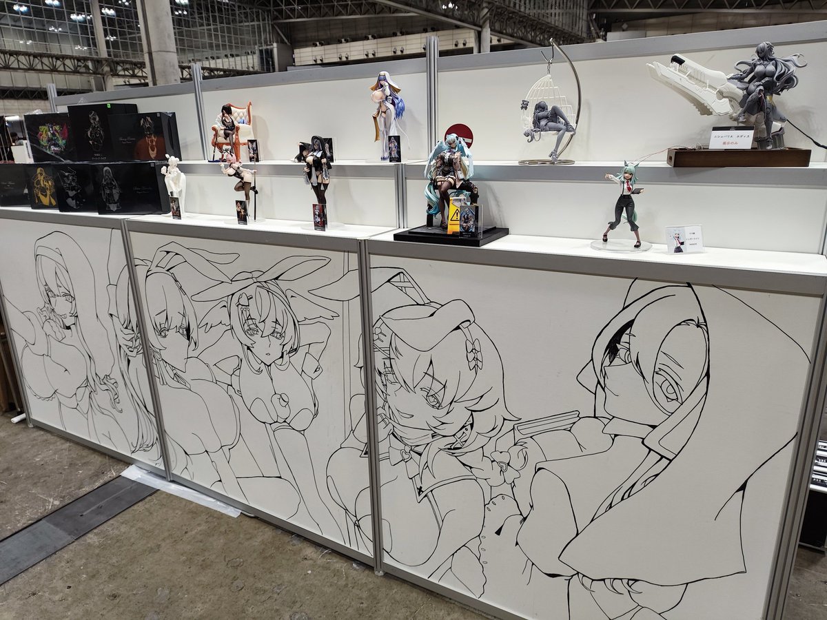 ShioKa0809's tweet image. 設営完了しました。
5-02-01と6-08-02です。
よろしくお願いします。