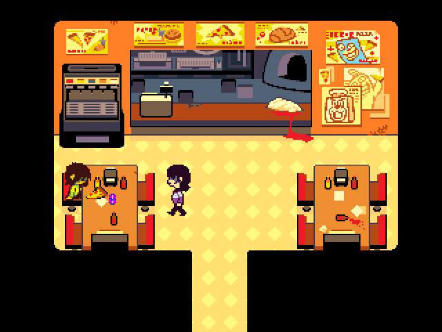 AVERYTHEDESIRE's tweet image. * He sat down.

* "..."

* There's a weird silence between the two.

* "You know, I was under the impression that this place was only under construction and did nothing else.