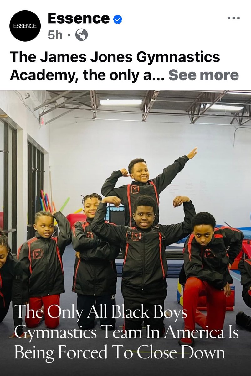 I am so grateful to <a href="/Essence/">ESSENCE</a> magazine for publishing an article on its pages and directing viewers to donate to our gym. I wasn’t even doing a fundraiser and didn’t know about the article. I  was wondering where all the donations were coming from. I appreciate this so much.