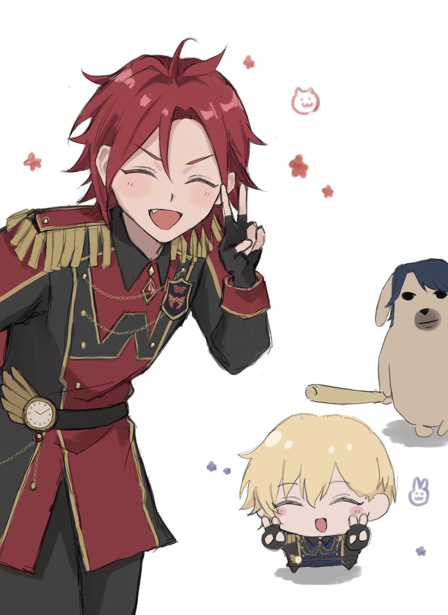 AwX9f's tweet image. アサヒと並んでる時のショウゴが好き