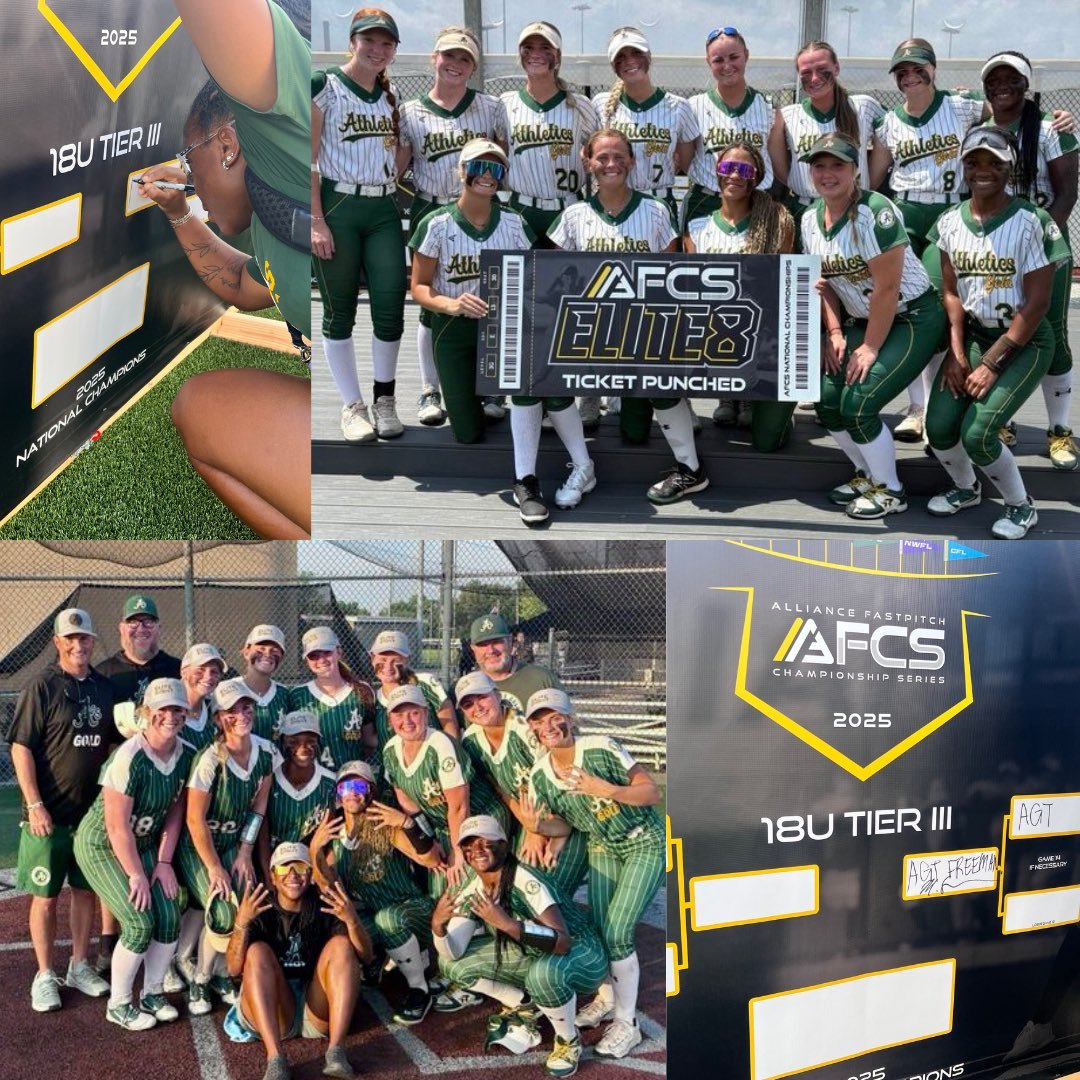 Eva Davis (@evadavis09) on Twitter photo Playing for a National Championship tomorrow morning, best 2 out of 3 series starting at 9am, field 26!!
Let's GO!!!!!
<a href="/CSA_Athletes/">Collegiate Sports Advocate (CSA)</a> <a href="/GregoryLord5/">Gregory Lord</a> <a href="/AGTFREEMAN16u/">Athletics Gold Tamborra/Freeman18u</a>
#TeamCSA #WinnersWin Playing for a National Championship tomorrow morning, best 2 out of 3 series starting at 9am, field 26!!
Let's GO!!!!!
<a href="/CSA_Athletes/">Collegiate Sports Advocate (CSA)</a> <a href="/GregoryLord5/">Gregory Lord</a> <a href="/AGTFREEMAN16u/">Athletics Gold Tamborra/Freeman18u</a>
#TeamCSA #WinnersWin