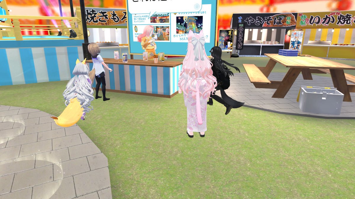 kirinagare_vrc's tweet image. わちゃわちゃしてきたでー
#Vketサントリーキャンペーン