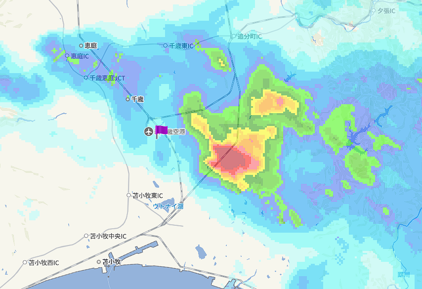 tw192's tweet image. この雨雲が無くなるまでは
ちょっと待つ感じですね