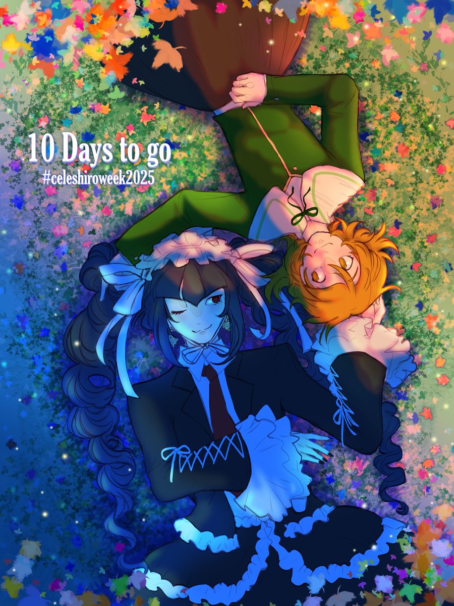 🔹⭐️ 10 Days to go!⭐️🔹
We are soon approaching August 5th, first day of Celeshiro week! We look forward to your submission and enthusiasm towards everyone's participation!

✨#celeshiroweek2025✨