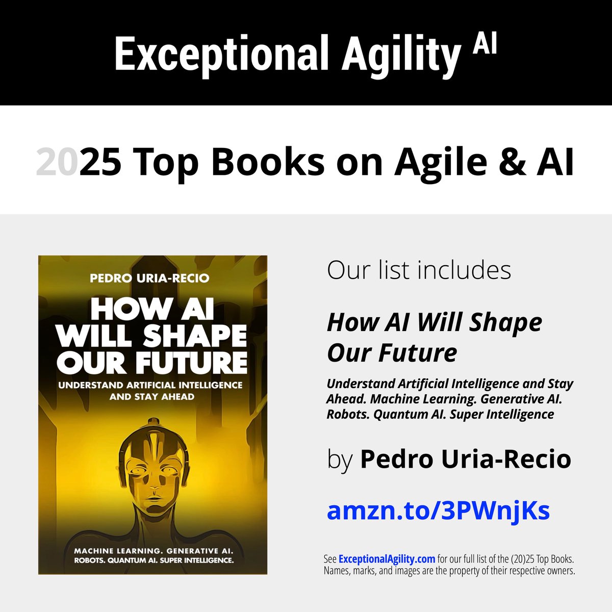 EA_x_AI's tweet image. Unlock new insights, master practical skills, and transform your approach with actionable guidance in "How AI Will Shape Our Future" ➡️ amzn.to/3PWnjKs ⬅️
—————
#AI #ArtificialIntelligence #AIBook #HowAIWillShapeOurFuture #ML #MachineLearning