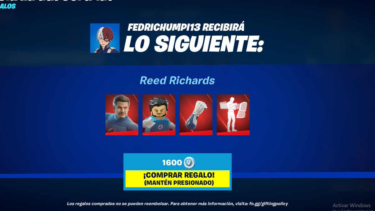 darlingeoR's tweet image. 🚨 ENTREGANDO SKINS 🚨
Voy a dar 20 skins de LOS 4 FANTÁSTICOS en Fortnite 🔥
Ya van 7/20 skins entregadas 🎁
¿Quieres la tuya?