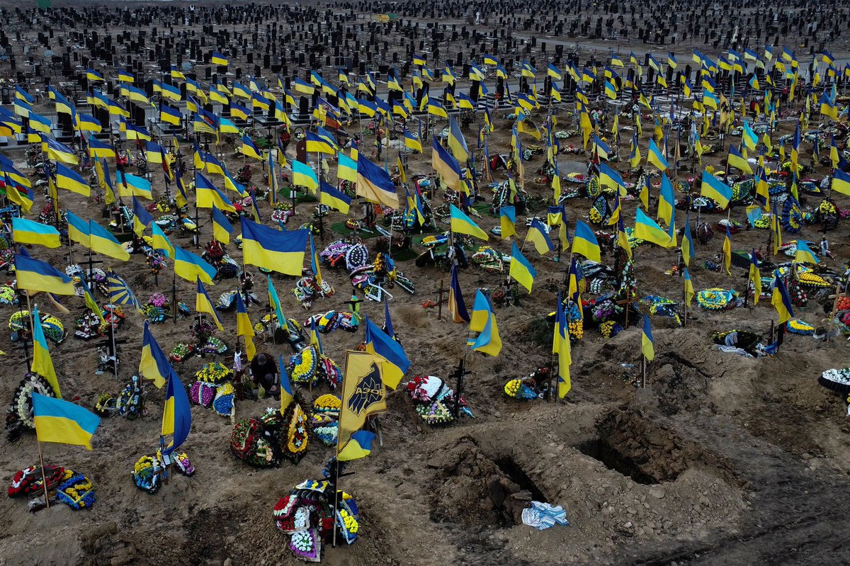 Lenka White (@white_lenka) on Twitter photo <a href="/WarClandestine/">Clandestine</a> Rightfully so.
Will they take responsibility for the blow up of the Ukraine war ?
Diplomacy with Russia was “not allowed” FOR YEARS
Result is about 2 million of perished men, women and children.. <a href="/WarClandestine/">Clandestine</a> Rightfully so.
Will they take responsibility for the blow up of the Ukraine war ?
Diplomacy with Russia was “not allowed” FOR YEARS
Result is about 2 million of perished men, women and children..