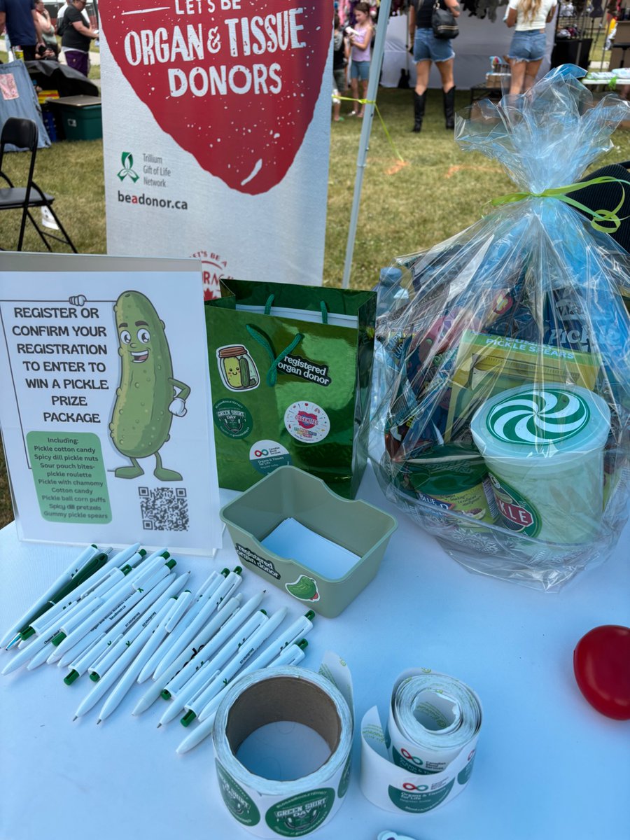 Kathleen Zavarise (@kathleenzav) on Twitter photo Great Day and conversations at Community Event 💚#beadonor <a href="/TrilliumGift/">Trillium Gift of Life Network (Ontario Health)</a> <a href="/CTAOntario/">CTA Ontario Division</a> Great Day and conversations at Community Event 💚#beadonor <a href="/TrilliumGift/">Trillium Gift of Life Network (Ontario Health)</a> <a href="/CTAOntario/">CTA Ontario Division</a>