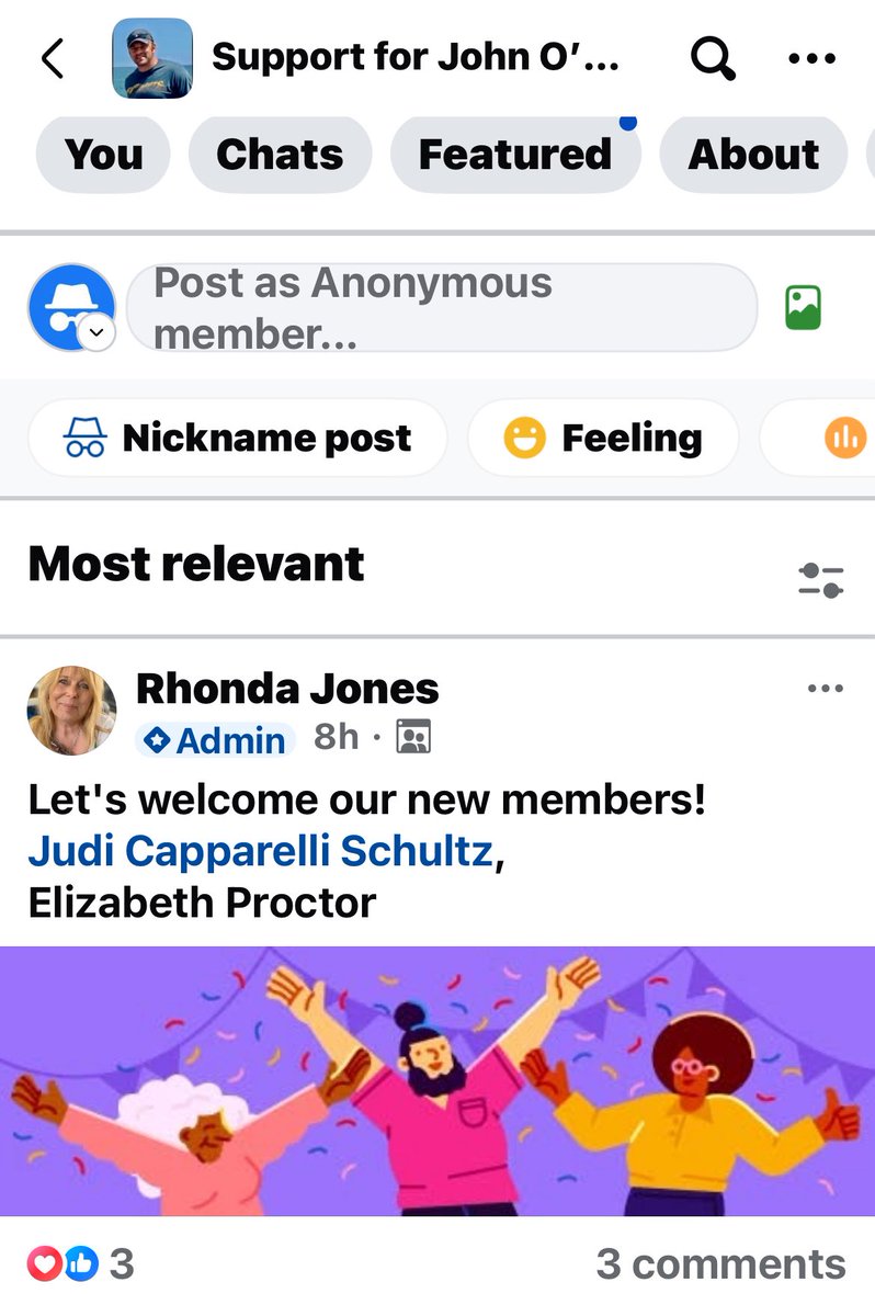 JenkinsonL79349's tweet image. Support for John O’Keefe family &amp;amp; Friends. Look who joined, Elizabeth Proctor.let me guess she’s there for damage control ( for Michael)