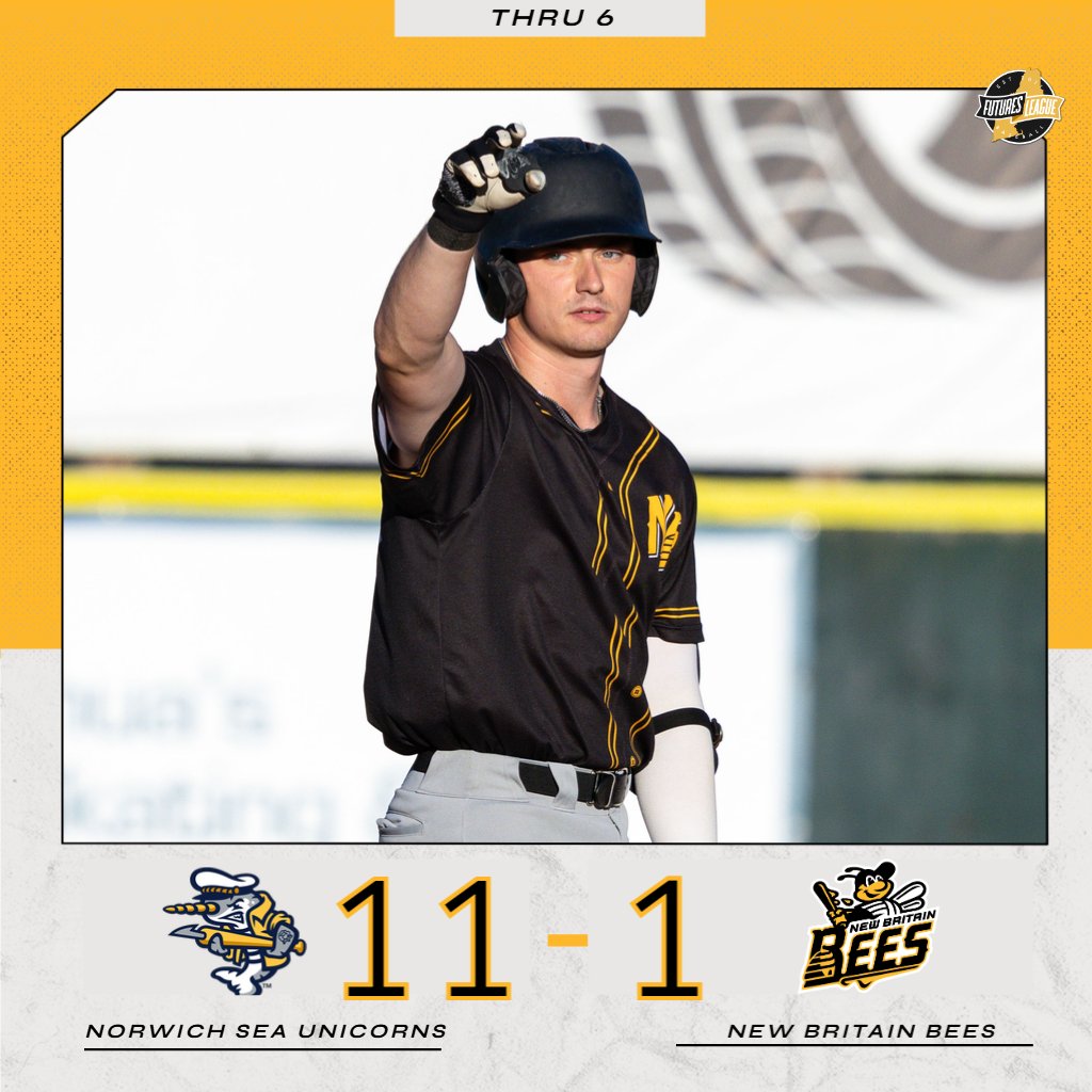 NewBritainBees's tweet image. Work to do as we head to the seventh.