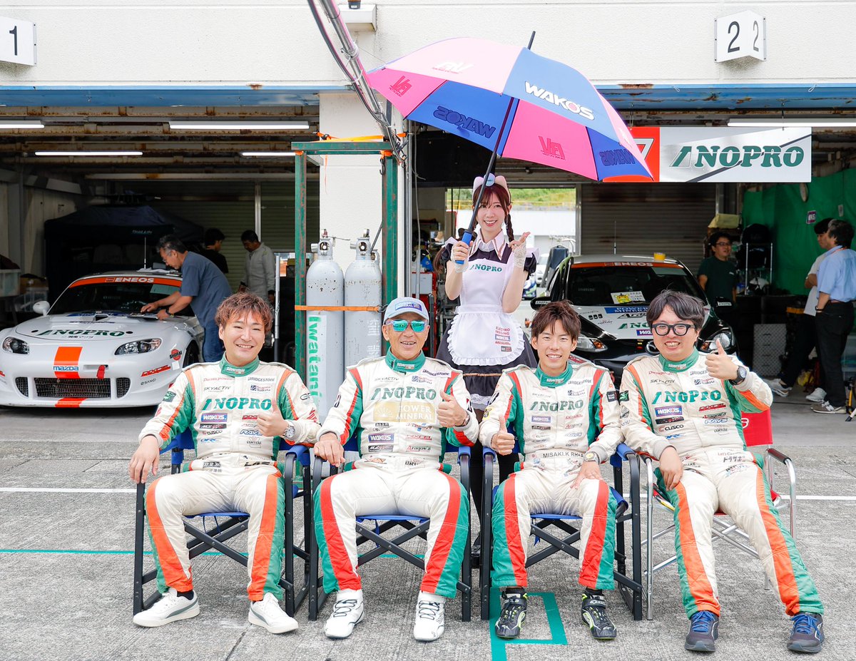 YM6323's tweet image. もうすぐ決勝レース！
頑張ってください💪🏽📢
@1224Chimu 
#スーパー耐久
#AUTOPOLIS
#NOPRO
#S耐