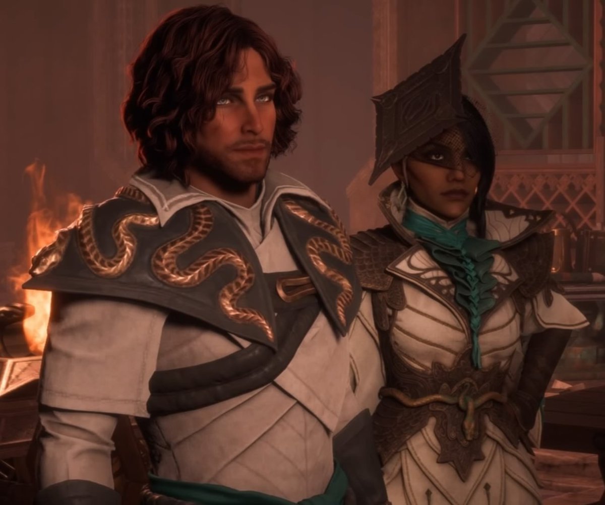 lanavellan's tweet image. The council has decided and Edwin will be romancing (hardened) Neve this run.