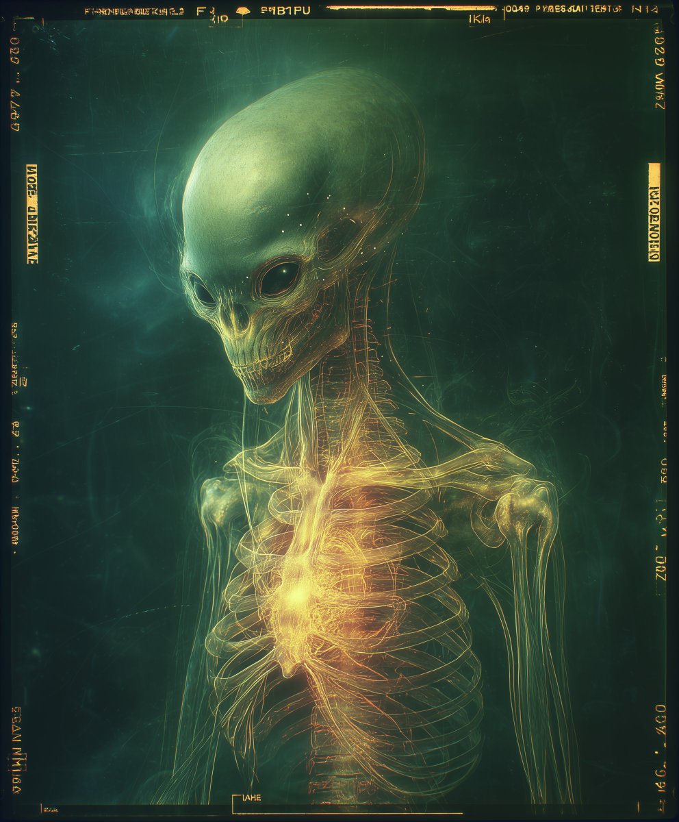 Gus_Artman_AI's tweet image. I saw the doctor today here my X-Ray scan result something wrong 👽

QT your X-Ray Scan
#SciFi