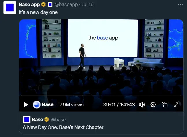 itsnickford's tweet image. The most insane crypto play this month: $ZORA 

Up 550% in one week. But why exactly is everyone buying, and can it continue?

On July 16, @baseapp launched its new "Base Superapp," highlighting a bunch of integrations with Zora and several other apps. 

This sparked a monstrous…