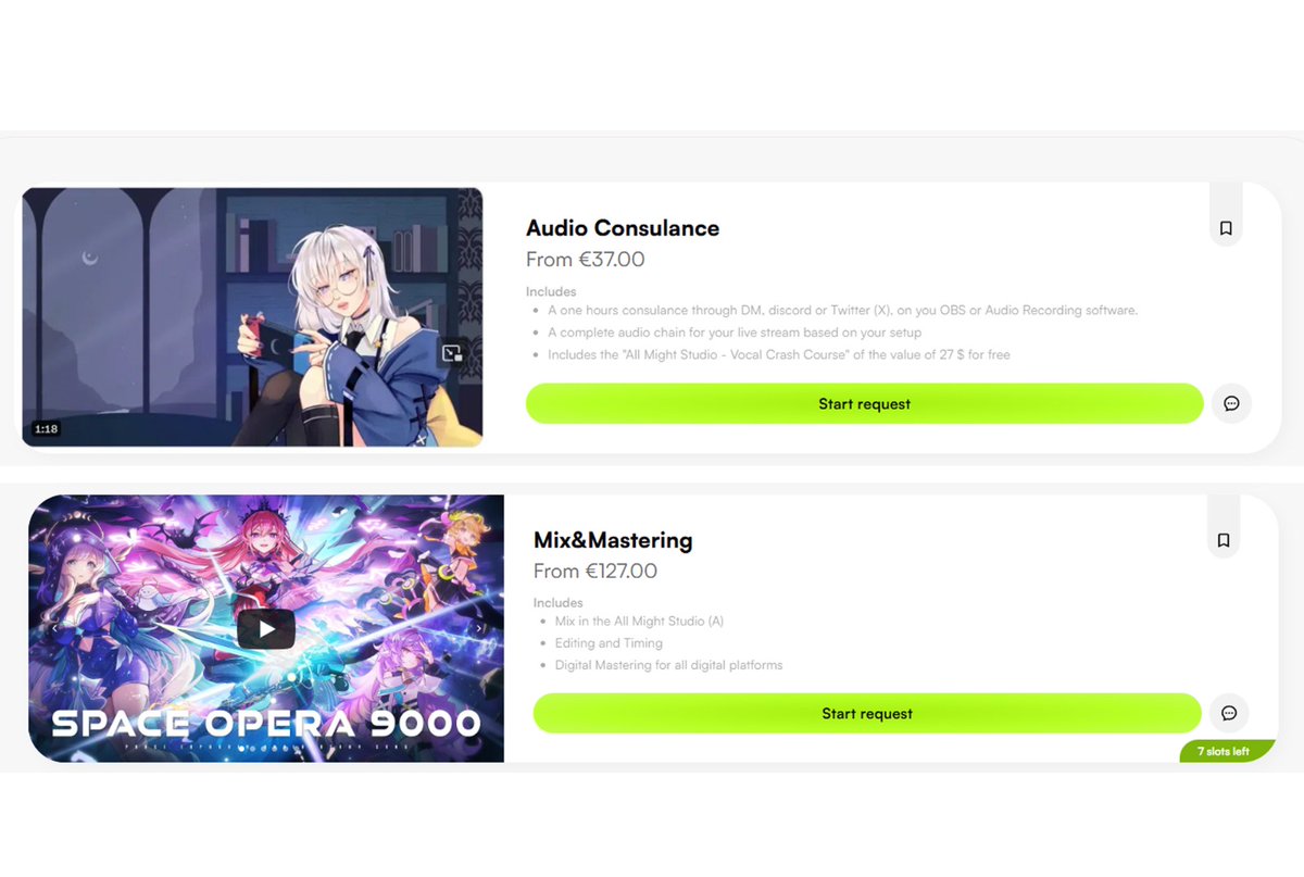 AllMight_Studio's tweet image. [Emergency Fund Commissions]

Im very sad to admit but I&apos;m doing everything in order to go further with @NIV_project  and pay new arts and my studio bills.

So I&apos;m asking you to help me to fill 8 slots 🙏

🔁and 🩷 are very appreciated.

DMs or VGen are ok!

#VGenComms