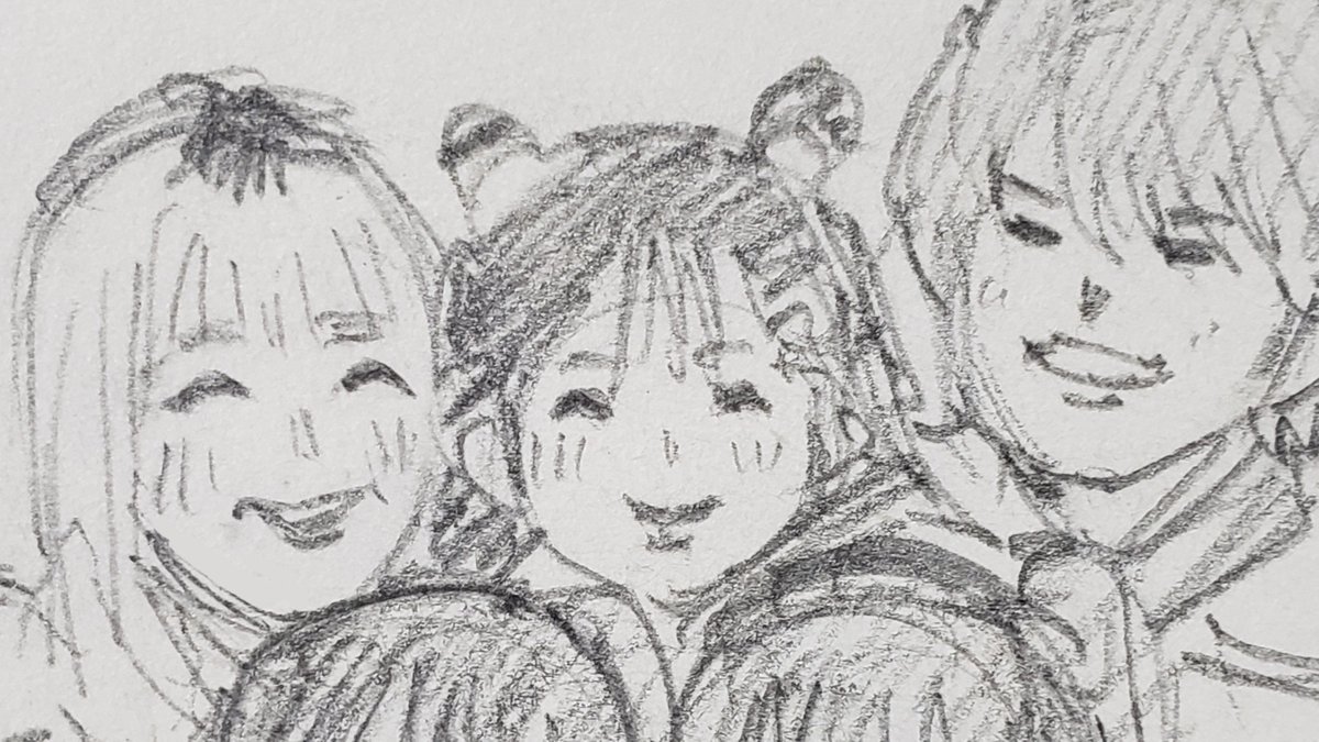golem_udon's tweet image. 落書きしてたけどあおちゃん描きやすい