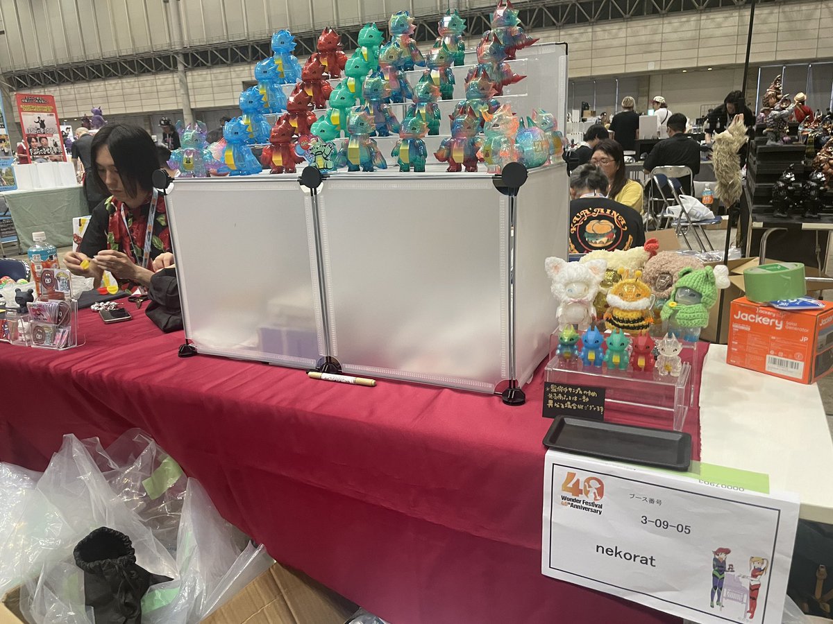 _nekorat's tweet image. 販売準備出来ました！
会場でお待ちしております🐉✨