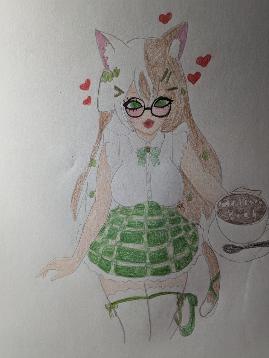 RockingKiriko's tweet image. Gift for @NekoCharmVT
Welcome back~