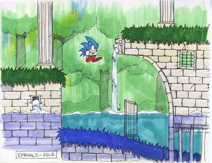 american80s's tweet image. Sonic 2 concept art looks lovely…

#Sega #Sonic #MegaDrive #SonicTheHedgehog #Art #Design #SegaGenesis 🌴☀️