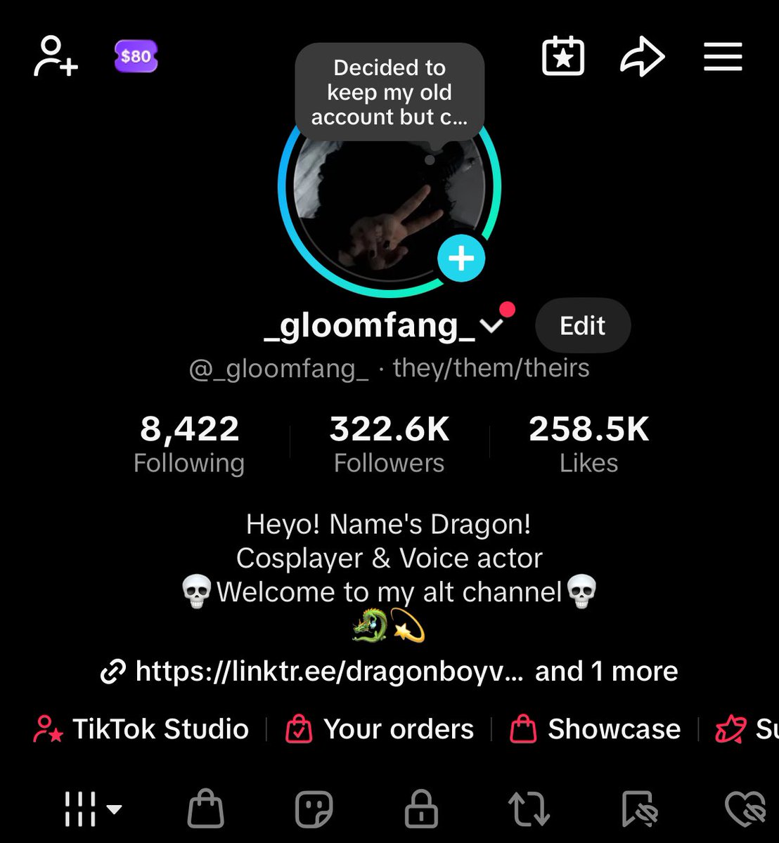 DragonBoy_VA_'s tweet image. Made up my mind and decided to keep my old account on TikTok  where I used to do cosplays. But have decided to change my username, since I plan to perhaps make content that’s not just voice acting for this one.