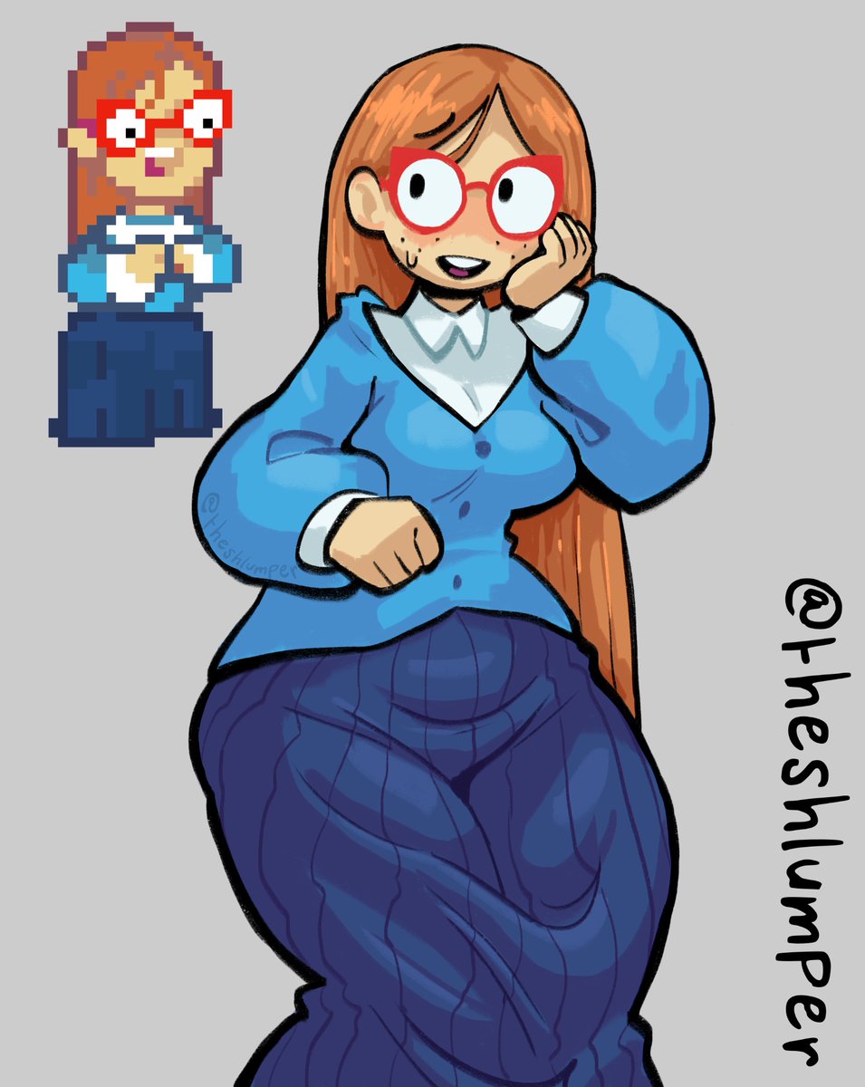 TheShlumper's tweet image. Ms. Lovelett!
It’s cool to see this design getting drawn I love her
#kindergarten3 #kindergartengame #kindergartenfanart