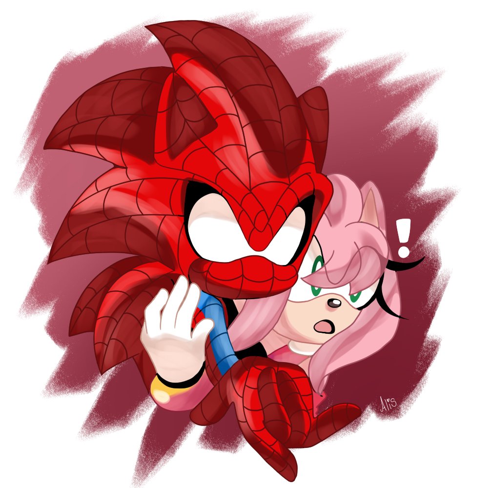 Alis_Angel15's tweet image. Comm for Anonymous

Spider-Hog!!!