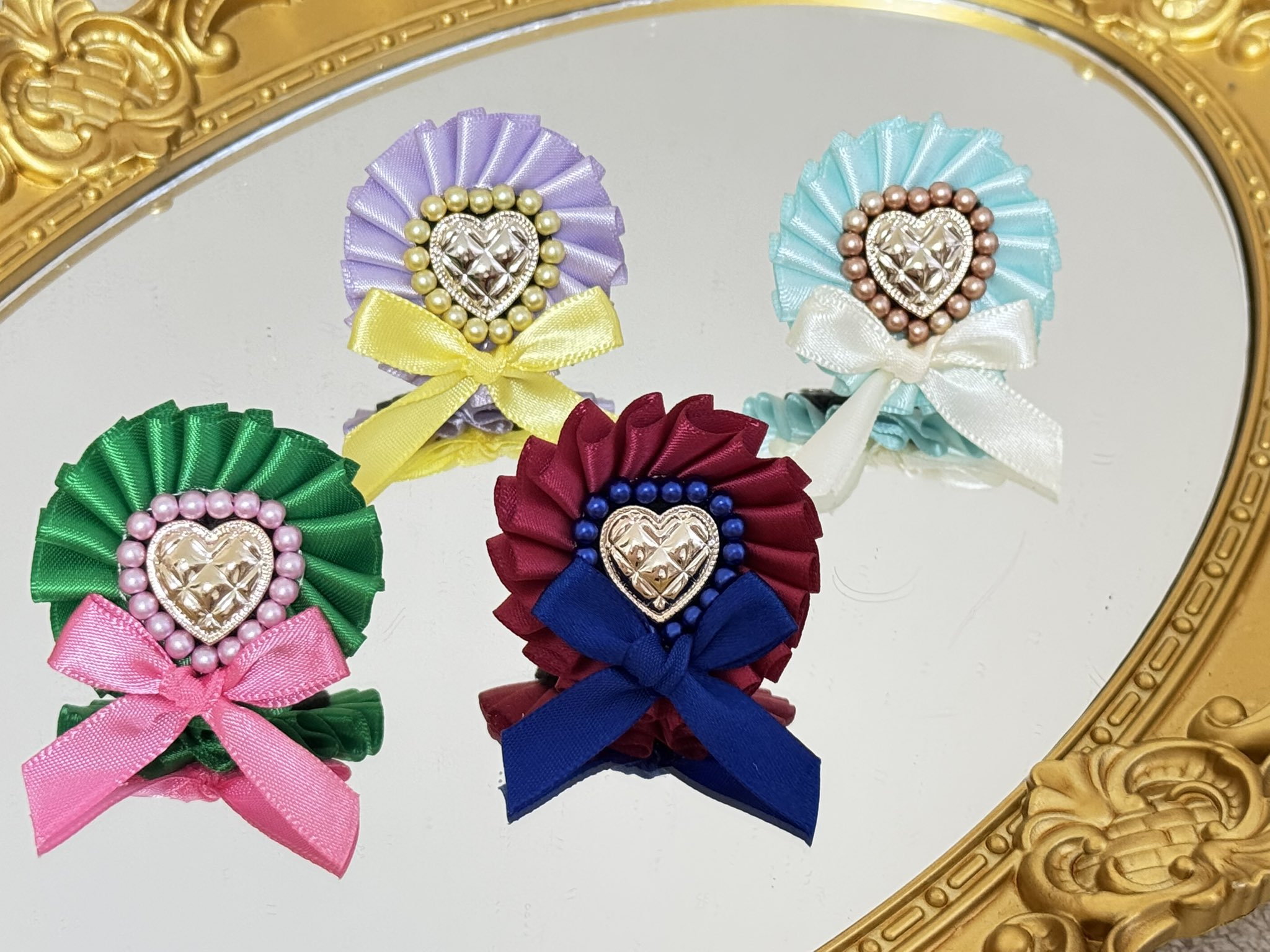 ♡アロマンティックさまのおリボンセット♡ Crescenteca@ハンドメイドロゼットのお店 on X: 