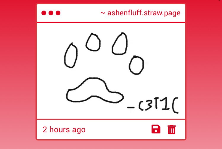 ashenfluff's tweet image. Paws paws paws x3