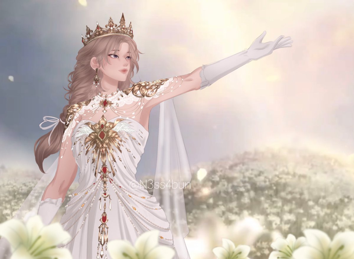 N3ss4bun's tweet image. The king’s beloved Queen 👑
#LoveandDeepspace #XavierKingofDarknight #ladstwt #Xaviersnewmyth
Mc belongs to @lyssmuse 💐