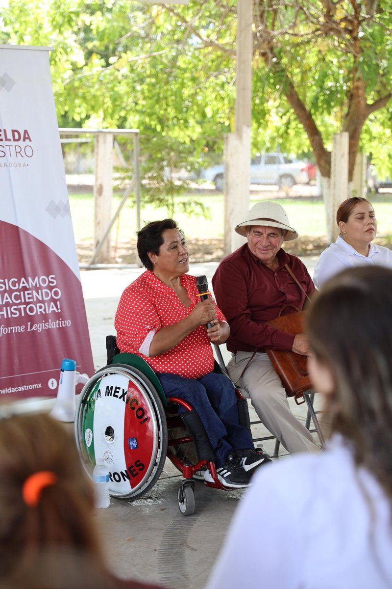 imeldacastromx's tweet image. Hoy estuvimos en el ejido Guadalupe Victoria, ‘El Atorón’, y después en la Casa Ejidal de #Eldorado.
Me dio mucho gusto saludarles y rendirles cuentas a través de nuestras #AsambleasInformativas sobre el trabajo legislativo que realizamos en el primer año de ejercicio de la…