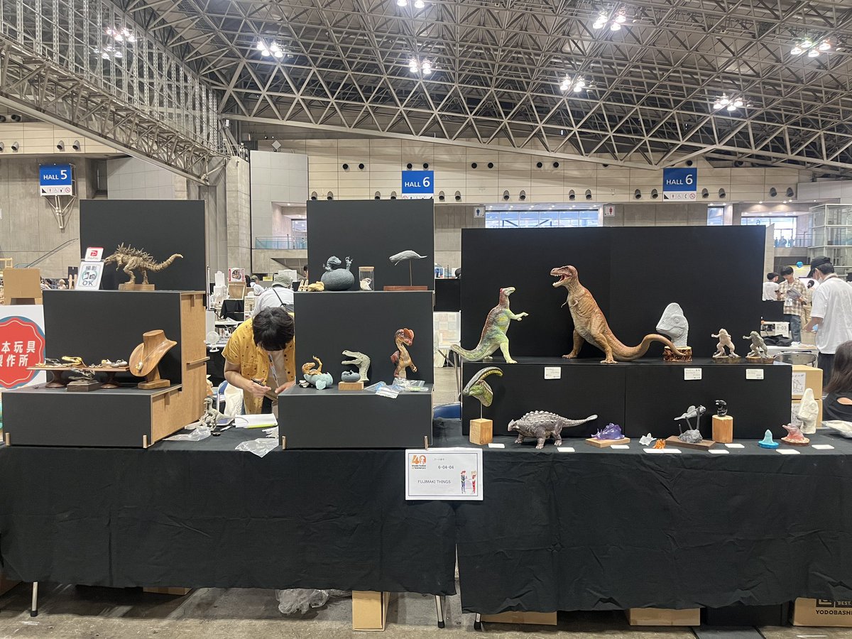 asanoi_haruna's tweet image. ワンフェス設置しました！
ぜひ遊びにいらしてください🦕

FUJIMAKI THINGS 6-04-04
#WF2025S